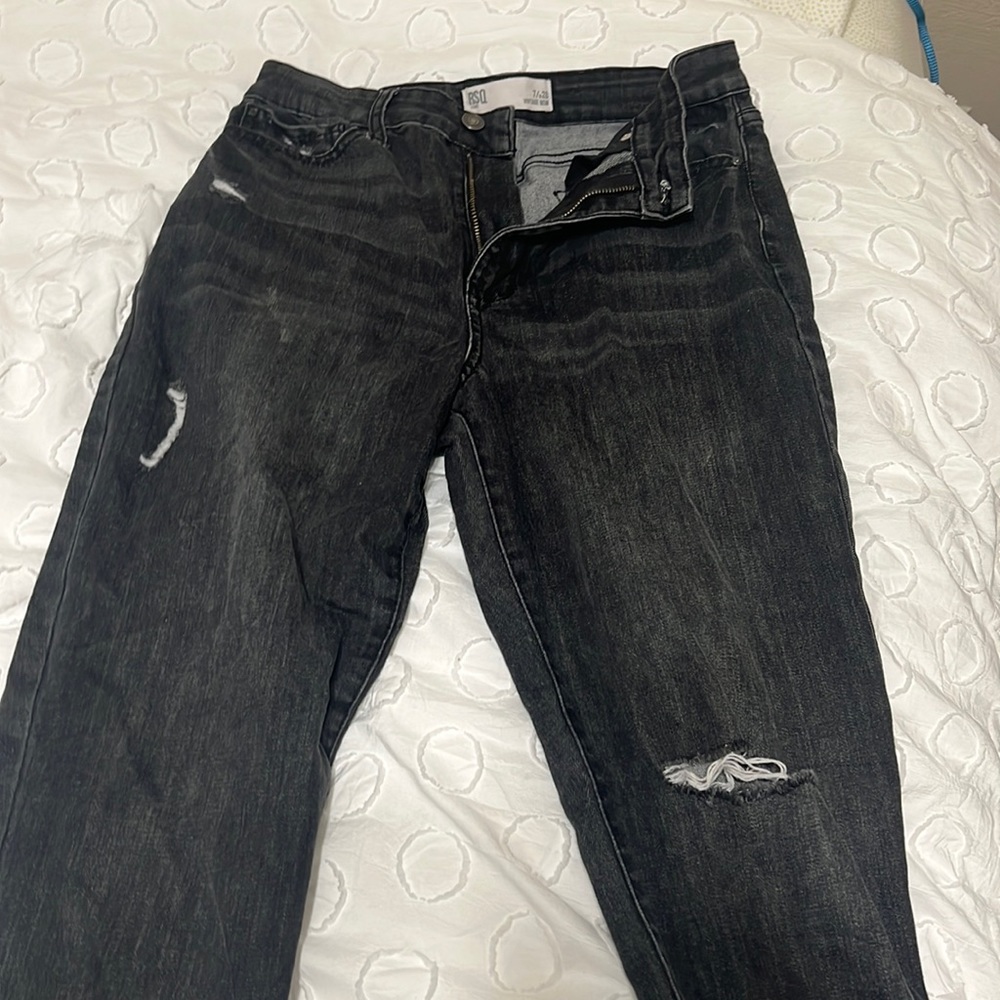 RSQ vintage mom style black jeans